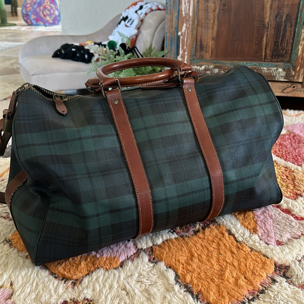 EUC vintage Polo Ralph Lauren overnight bag - Picture 4 of 10